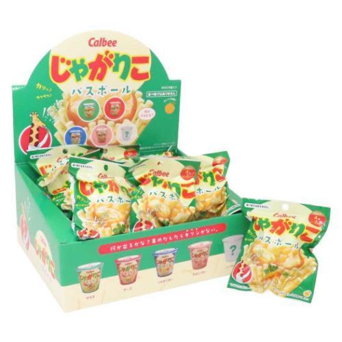 じゃがりこバス用品２点セット じゃがりこ カルビー バスボール 全5種 24個入セット 入浴剤 お菓子