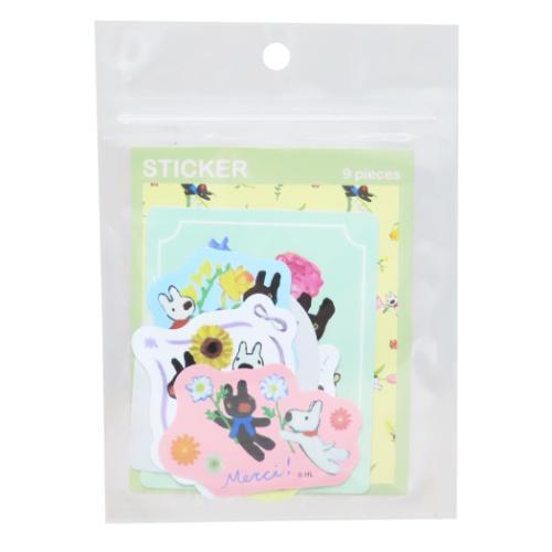 リサとガスパール グッズ フレークシール 絵本キャラクター フレーク