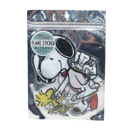 SNOOPY（スヌーピー） ピーナッツ 通販 ビッグ フレーク ステッカー
