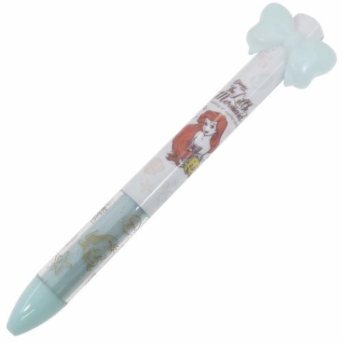 リトルマーメイド アリエル グッズ 黒 赤 2色ボールペン リボン ボールペン Ver2 ディズニープリンセス キャラクター Skm シネマコレクション ヤフー店 通販 Yahoo ショッピング