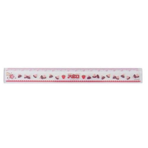 17cmスリム定規 アポロ ものさし お菓子パッケージ funbox 2