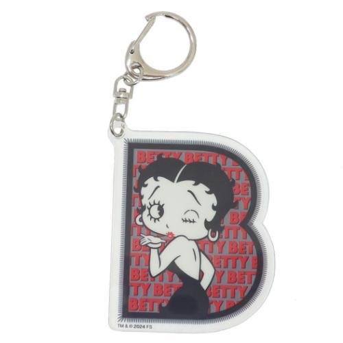 キーホルダー・アクリルキーホルダー betty BETTY BOOP（ベティ ブープ） キャラクター キーリング アクリル