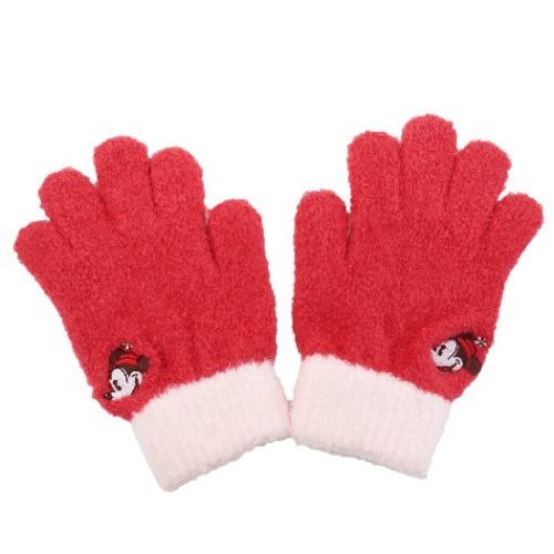 ミニーマウス グッズ 子供用 手袋 キャラクター ジュニア もこもこグローブ フェイス ディズニー Sm Ds1142 シネマコレクション ヤフー店 通販 Yahoo ショッピング