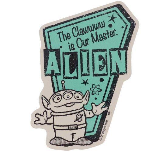 贈答 トイストーリー グッズ ビッグシール キャラクター ダイカット ビニールステッカー エイリアン 紙面風 ディズニー Heartlandgolfpark Com