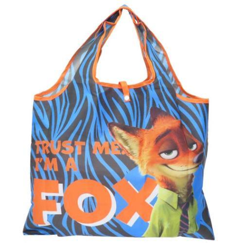 ズートピア エコバッグ ショッピングバッグA ニック スマイル