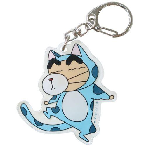 特売 クレヨンしんちゃん アクリルキーホルダー キーリング なりきりネコ アニメキャラクター グッズ キーホルダー Www Fattoriabacio Com
