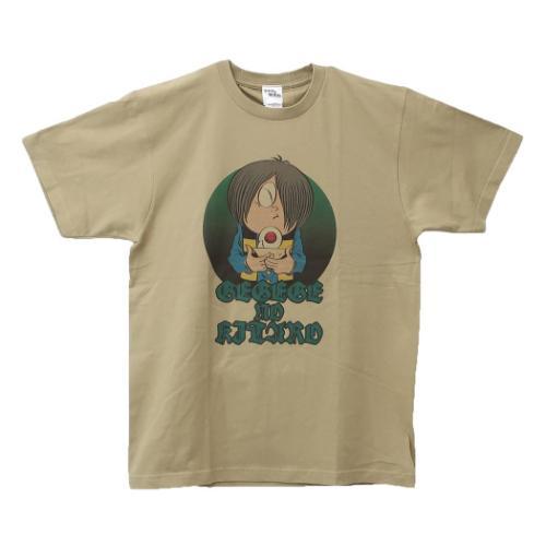 ゲゲゲの鬼太郎 アニメキャラクター Tシャツ T-SHIRTS グリーン L