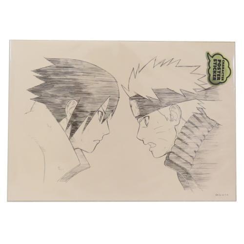 NARUTOウォールステッカー 4点 NARUTO疾風伝 キャラクター ウォールデコステッカー ポスター