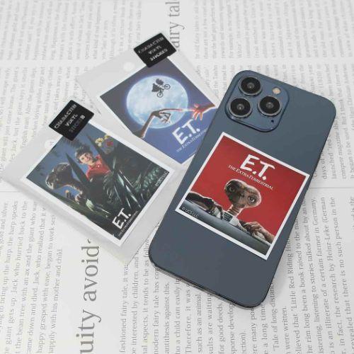 とっておきし福袋 ビッグシール ダイカット ビニール ステッカー E T テレフォン ユニバーサル映画 キャラクター グッズ Columbiatools Com