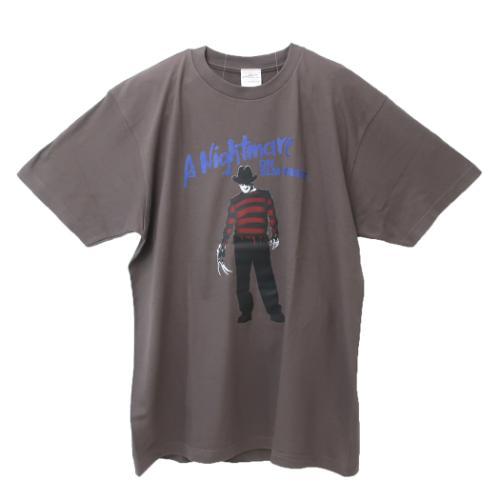 エルム街の悪夢 グッズ Tシャツ 映画キャラクター T-SHIRTS フレディ L 