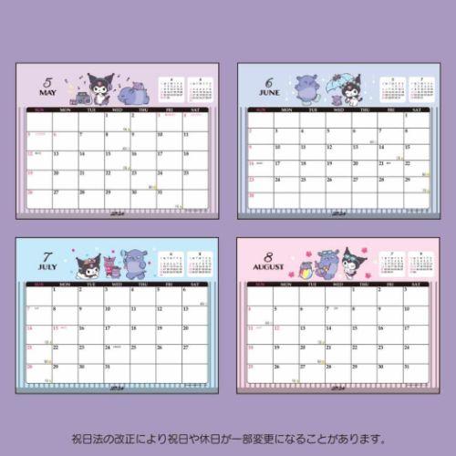 クロミ サンリオ キャラクター 2024Calendar KUリングカレンダー24 卓上カレンダー2024年｜cinemacollection-yj｜07