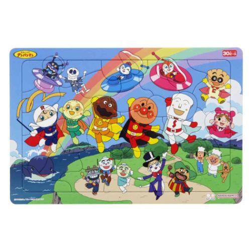 アンパンマン グッズ 知育玩具 アニメキャラクター パズルしようよ30 