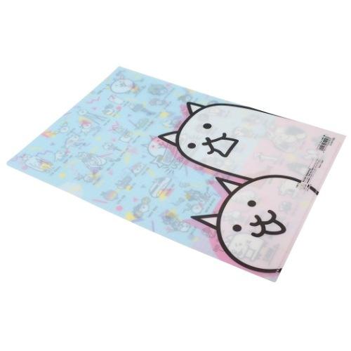 サンスター文具 A4 シングル クリアファイル にゃんこ大戦争 ファイル