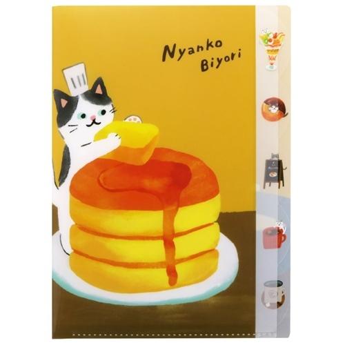 専用❤みかん…特別大特価❤ふにゃトロ～⭐特大ブランケット❤ボアケット★にゃんこ⭐ にゃんこ日和 ポケットファイル ダイカット5 インデックス A4クリア
