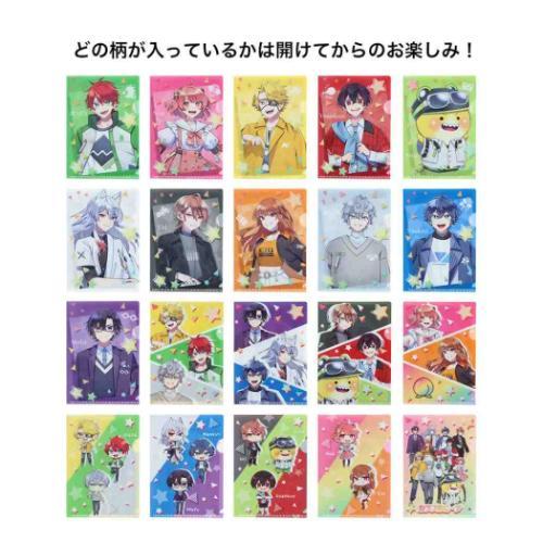 クリアフォルダー カラフルピーチ クリアファイルミニ 全20種の内どれ
