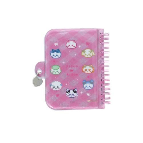 ちいかわ リングノート 鍵付ノート リボン サンスター文具 メモ帳