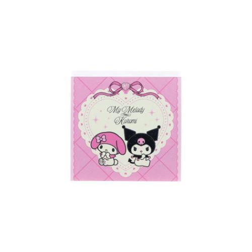 クロミ メモ帳 マイメロディ＆クロミ スクエアメモ リボン サンリオ