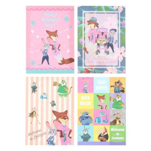 ズートピア ズートピア2 グッズ メモ帳 キャラクター A6メモ 2D