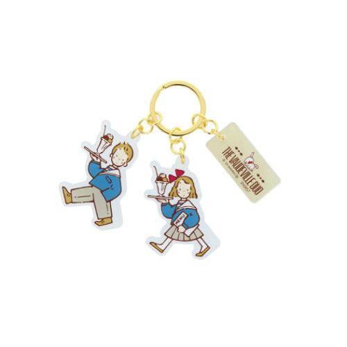 ザ ボードビルデュオ キャラクター キーリング 3連アクリル