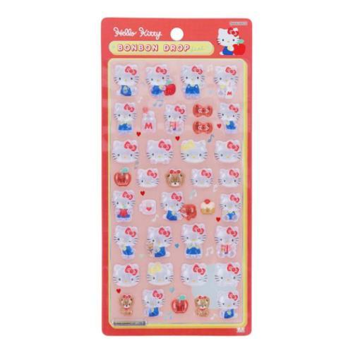 ハローキティ ボンボンドロップシール シールシート A サンリオ