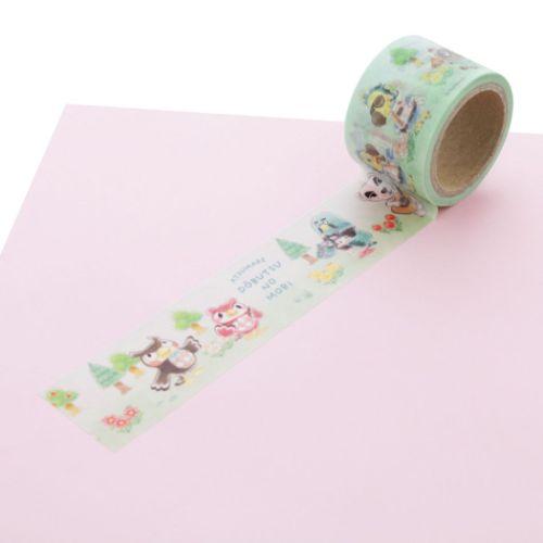 あつまれどうぶつの森 マスキングテープ 30mmマステ グリーン サン
