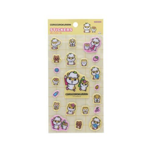 コロコロクリリン グッズ シールシート キャラクター ぷっくりシール