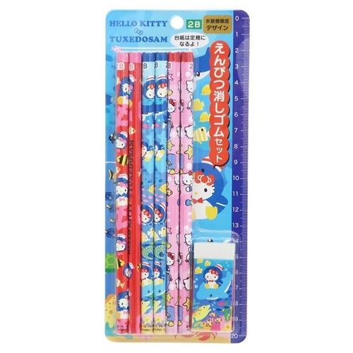 タキシードサム ハローキティ グッズ 文房具セット サンリオ