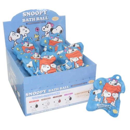 PEANUTS スヌーピー キャラクター 入浴剤セット バスボール5 24個入
