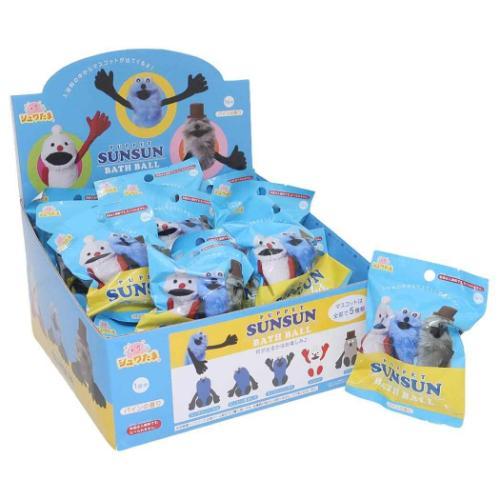 パペットスンスン PUPPET SUNSUN キャラクター 入浴剤 バスボール 全5