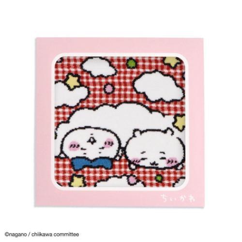 ちいかわ ハチワレ キャラクター ミニタオル シェニール織りタオル