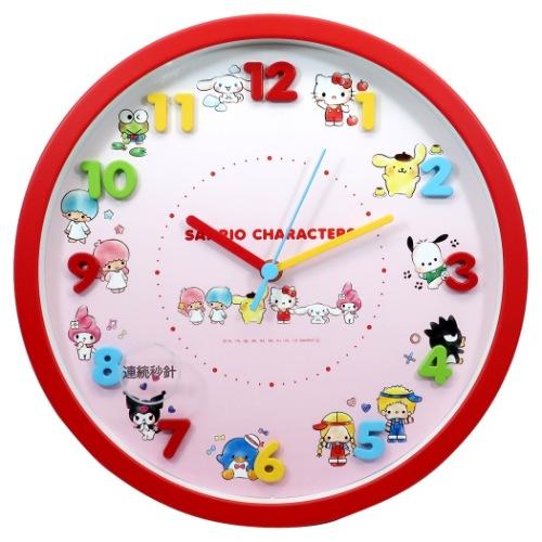 サンリオキャラクターズ 壁掛け時計 キャラクター グッズ アイコン ウォールクロック サンリオ Tjs シネマコレクション ヤフー店 通販 Yahoo ショッピング