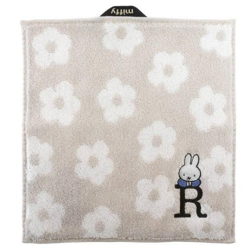 ミッフィー 絵本キャラクター ミニタオル イニシャル ハンカチタオル アルファベット R ディックブルーナ Tjs シネマコレクション ヤフー店 通販 Yahoo ショッピング