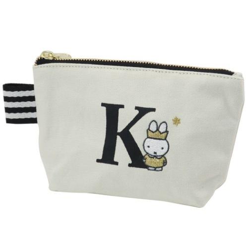 ミッフィー 絵本キャラクター コスメポーチ イニシャル ポーチ アルファベットk ディックブルーナ グッズ Tjs Mf シネマコレクション ヤフー店 通販 Yahoo ショッピング