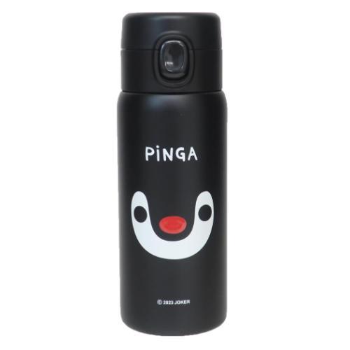 ピングー Pingu キャラクター 保温保冷水筒 ステンレスワンプッシュ