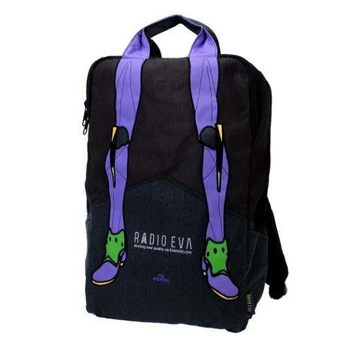 Mis Zapatos Radio Eva バイカラー バックパック リュック 初号機 エヴァンゲリオン コラボ グッズ アニメキャラクター Tov Ev 002 Bk シネマコレクション ヤフー店 通販 Yahoo ショッピング