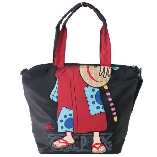 トートバッグ One Piece Mis Zapatos 2way ショルダートート ワンピース コラボ ルフィ プレゼント アニメキャラクター Tov Op 001 Rd シネマコレクション ヤフー店 通販 Yahoo ショッピング