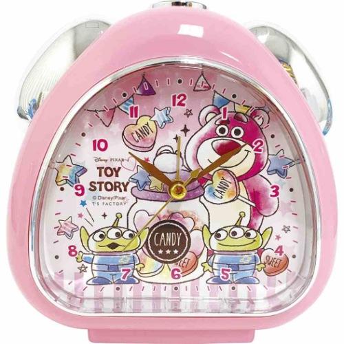 トイストーリー 目覚まし時計 おむすび クロック キャンディドリーム ディズニー ティーズファクトリー 置き時計 Tsf Dn ts シネマコレクション ヤフー店 通販 Yahoo ショッピング