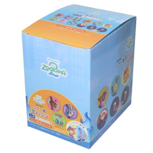 ズートピア ズートピア2 キャラクター 缶バッジ シークレットレザー風