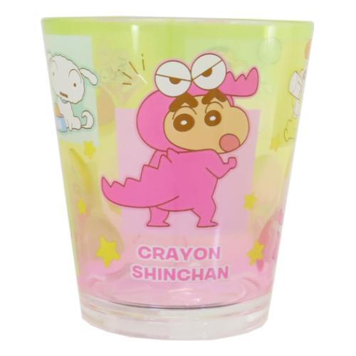 クレヨンしんちゃん アニメキャラクター プラコップ ドットタンブラー ハッピーカラー チョコビ