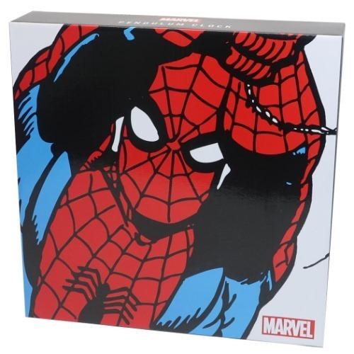 スパイダーマン グッズ 壁掛け振り子時計 キャラクター 足振り