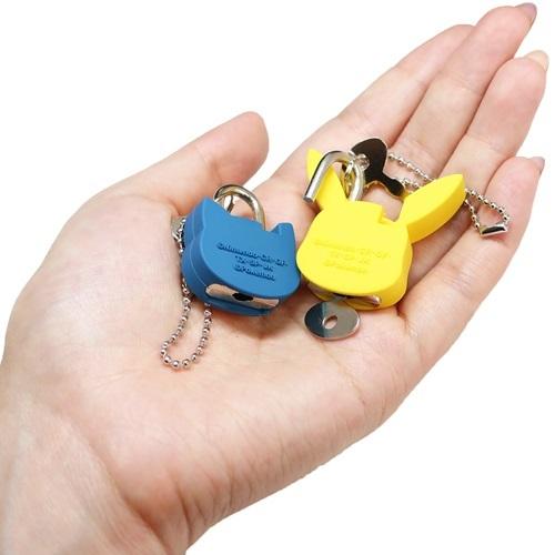 ポケットモンスター マスコット南京錠キーホルダー ポケモン キー