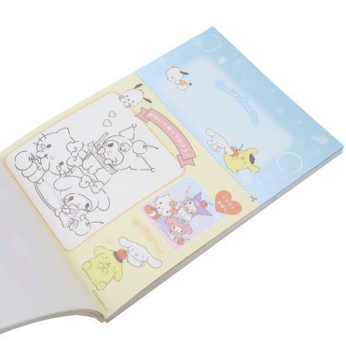 いろいろあそべるメモ A6 サンリオキャラクターズ メモ帳 サンリオ