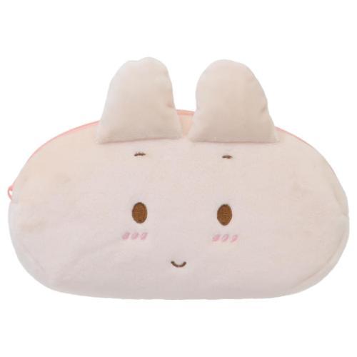 マロンクリーム グッズ ペンケース キャラクター ぬいぐるみフェイス