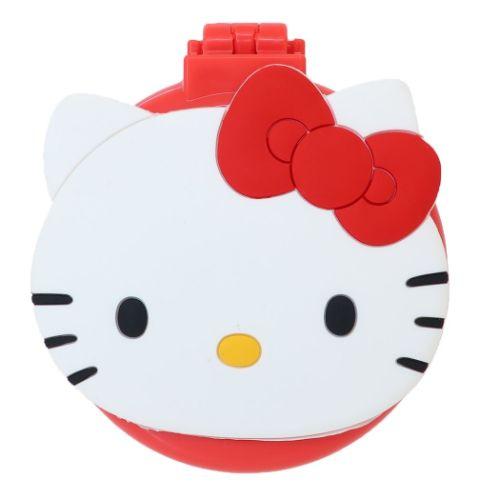 ハローキティ キャラクター 手鏡 ミラー付きブラシ HelloKitty サンリオ