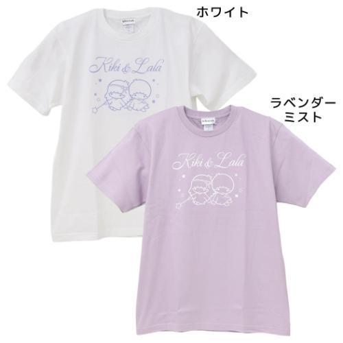 リトルツインスターズ キャラクター Tシャツ T-SHIRTS 星空レトロ L