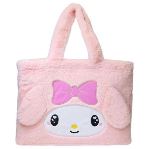 マイメロディ ダイカットトートバッグ マイメロディ キャラクター 手提げかばん ダイカットファートート