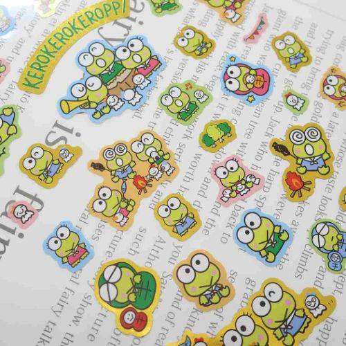 けろけろけろっぴ サンリオ キャラクター シールシート シール KR 山野