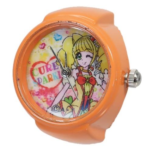 リングウォッチ ヒーリングっどプリキュア 指輪型 時計 通販 Cキュアスパークル グッズ セール Ab3 Hp c キャラクターのシネマコレクション 通販 Yahoo ショッピング