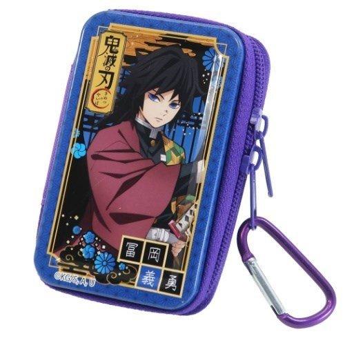 鬼滅の刃 少年ジャンプ アニメキャラクター カラビナ付き マルチファスナー 缶ケース 冨岡義勇 胡蝶しのぶ ミニポーチ タカラトミーアーツ キャラクターのシネマコレクション 通販 Paypayモール