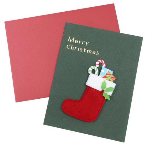 ハンドメイド クリスマスカード グリーティングカード グッズ CHRISTMAS 539 キャラクターのシネマコレクション - 通販 -  PayPayモール